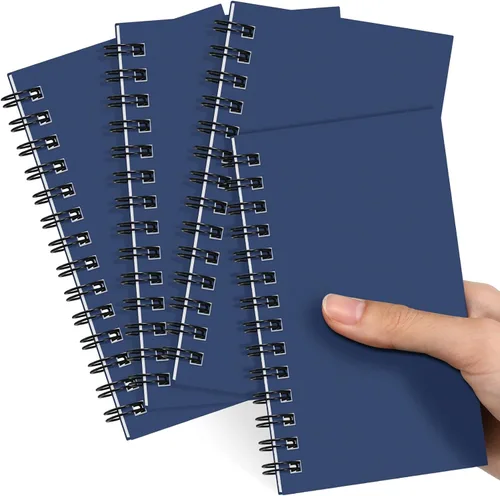 Miniatura 13 de Jutom 18 piezas de pequeños cuadernos en espiral, blocs de notas 3x5 a granel, pequeños cuadernos de bolsillo, mini blocs de notas con páginas