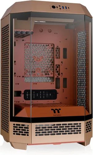 Miniatura 29 de Thermaltake Torre 300 Edición de Verano Matcha Plum Micro-ATX; Incluye 2 ventiladores CT de 140mm; Soporta hasta un radiador de 420mm; Capaz