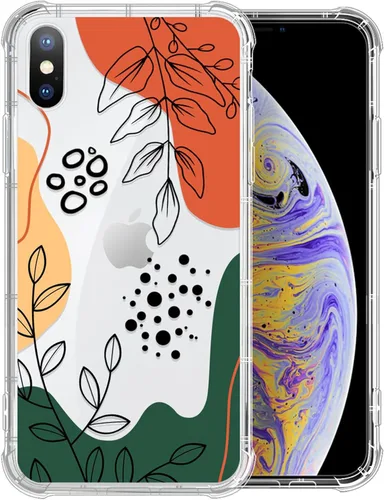 Miniatura 12 de Funda compatible con iPhone XR, TPU suave, transparente, a prueba de golpes, funda protectora transparente para iPhone XR, cactus