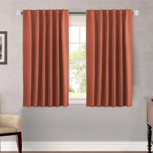 Miniatura 112 de H.VERSAILTEX Cortinas opacas con aislamiento térmico, paneles de tratamiento de ventana, cortinas opacas para oscurecer la habitación, cortinas Gris
