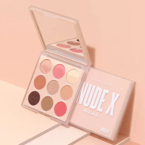 Miniatura 4 de Beauty Creations NUDEX COLLECTION Paleta de sombras de ojos (UNSEEN MINI)