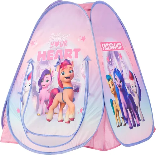 Miniatura 12 de Baby Shark - Tienda de campaña desplegable para niños, 28 x 28 x 30 pulgadas, casa de juegos plegable para interiores y exteriores, ligera