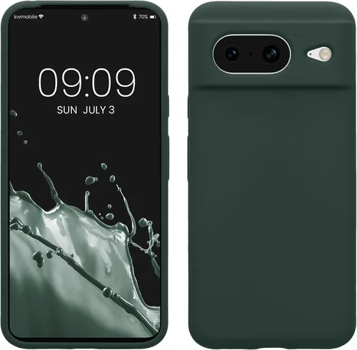 Miniatura 100 de kwmobile Funda compatible con Google Pixel 7 - Funda de silicona TPU con acabado suave - Piedra antigua