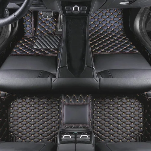 TAHALI - Tapetes de colores para automóvil, para el 99.9% de sedanes, SUV y deportivos, forros para todo tipo de clima, tapetes 3D de cuero para