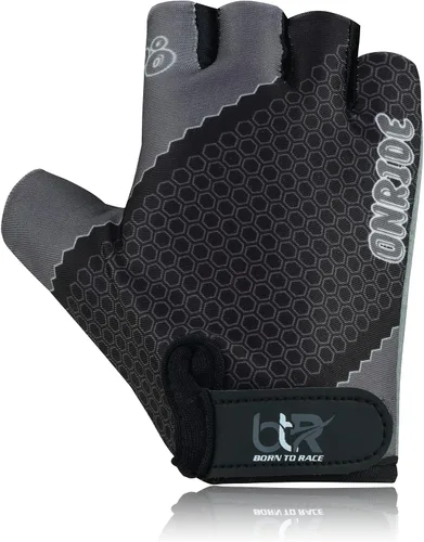 Miniatura 3 de Guantes de ciclismo para niños con agarre mejorado, acolchado de seguridad para niños, diseño transpirable y duradero, para niños y niñas, de 3 a 12