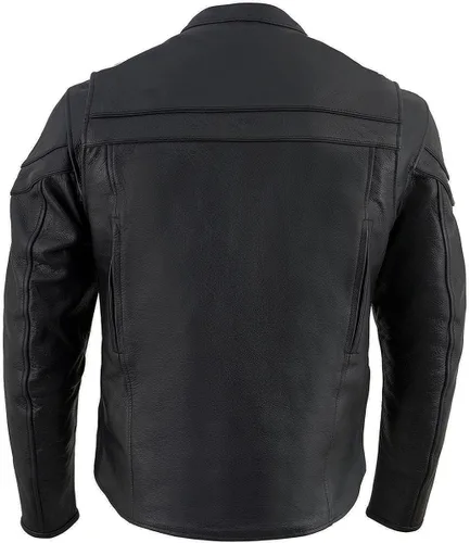 Miniatura 2 de Chamarra de piel Leather King para hombres