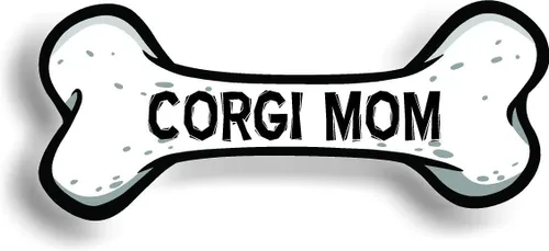 Miniatura 139 de Border Collie Dog Mom Bone - Imán para parachoques de automóvil, magnético para refrigerador, refrigerador decorativo, oficina, pizarra blanca