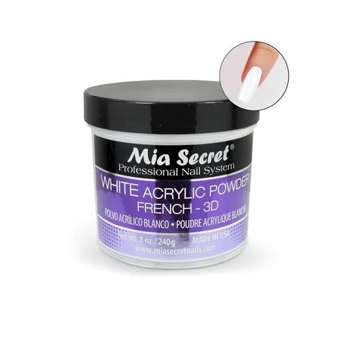 Miniatura 2 de Mia Secret Polvo acrílico blanco (8oz)