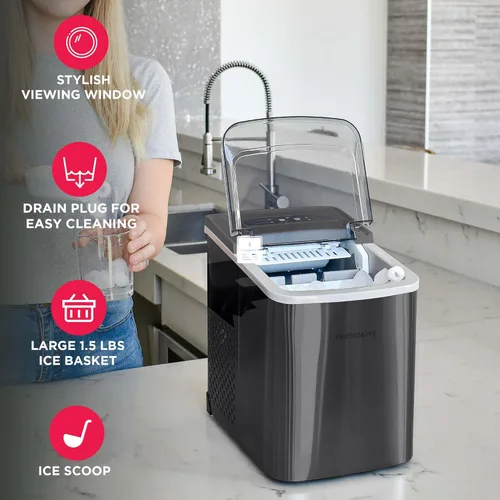 Miniatura 3 de Frigidaire - Máquina para hacer hielo, tamaño mediano