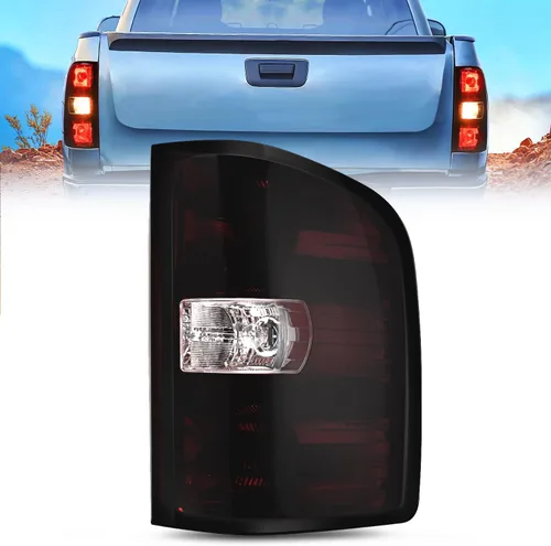 Miniatura 16 de Nilight Conjunto de faros para 2007 2008 2009 2010 2011 2012 2013 Silverado 1500 2007-2014 Silverado 2500HD 3500HD Faros de repuesto Carcasa negra