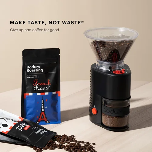 Miniatura 6 de Molino de café eléctrico con cuchillas Bodum Bistro, Negro