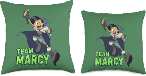Miniatura 3 de Disney Channel Amphibia Team Marcy - Almohada de 18.0 x 18.0 in, multicolor