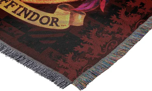 Miniatura 7 de Northwest Manta Tapiz Tejida de Harry Potter, Decoración del Hogar de Diseñador, Moderno, Regalo Único, 48" x 60", Escudo de Gryffindor