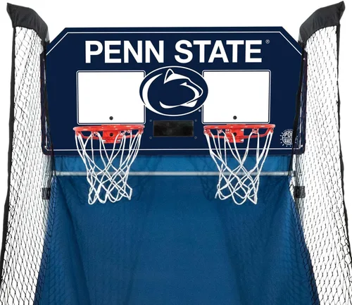 Miniatura 2 de Pop-A-Shot - Home Dual Shot with NCAA Graphics l Sensor Scoring l 16 Game Modes l 7 Balls l Foldable Storage l for All NCAA Fans