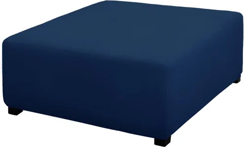 Miniatura 14 de PureFit Funda otomana súper elástica de ajuste perfecto cuadrada - Fundas otomanas para taburete y muebles plegables de almacenamiento para sala
