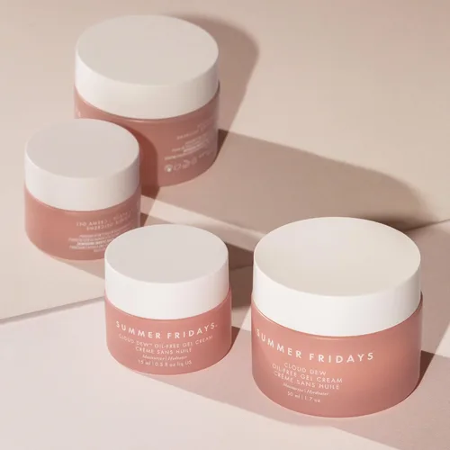 Miniatura 8 de Summer Fridays Cloud Dew Gel Cream Hidratante Mini - Hidratante facial ligero con ácido hialurónico + ceramidas para hidratación y piel tersa