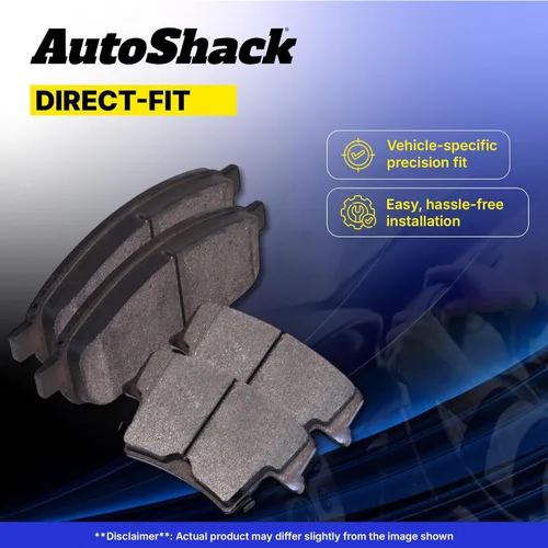 Miniatura 3 de AutoShack - Juego de pastillas de freno traseras de cerámica para el lado del conductor y del pasajero para Buick Rendezvous LaCrosse Regal Saturn