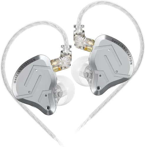 Miniatura 13 de KZ ZSN PRO X - Auriculares con cable, auriculares de monitorización intraurales con controlador doble, sonido claro y auriculares ergonómicos