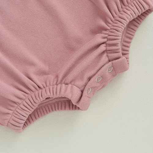 Miniatura 7 de Infant Baby Girl Fall Outfit Sweatshirt Romper Letter Embroidery Jumpsuit Big Lil Sis Matching Newborn Winter Clothes