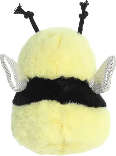 Miniatura 2 de Aurora® Playful Rolly Pet™ Bee Happy™ - Animal de peluche, tamaño compacto para diversión sobre la marcha, para adultos, niños, cumpleaños
