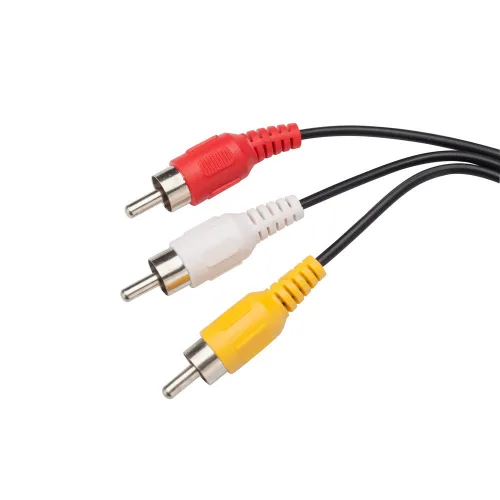 Miniatura 3 de ANRANK Cable de video compuesto de extensión de audio 3RCA macho a hembra de 10 pies