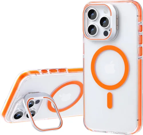 Miniatura 150 de Funda para iPhone 17 Pro Max con protector de lente de cámara [protección de grado militar de 10 pies] compatible con MagSafe a prueba de golpes
