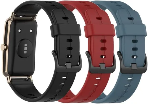 Miniatura 23 de Senter Bandas de silicona suave de 0.630 in para Huawei Watch Fit Mini Smart Watch