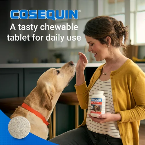 Miniatura 5 de Nutramax Cosequin - Suplemento para la salud de las articulaciones para perros, contiene glucosamina para perros, además de condroitina y MSM, apoya
