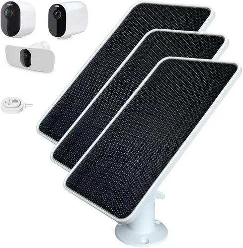 Miniatura 9 de JJMASEE Cargador de panel solar para Arlo Pro 4/5S 2K, Ultra 2/XL, Pro 3/4 XL, Ultra/Go de 2 a 13 pies resistente a la intemperie cable magnético