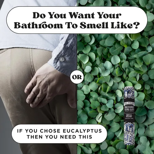 Miniatura 9 de Poo-Pourri Before-You-Go - Aerosol para inodoro, color Royal Flush, tamaño de viaje, 0.3 onzas líquidas, eucalipto y menta verde