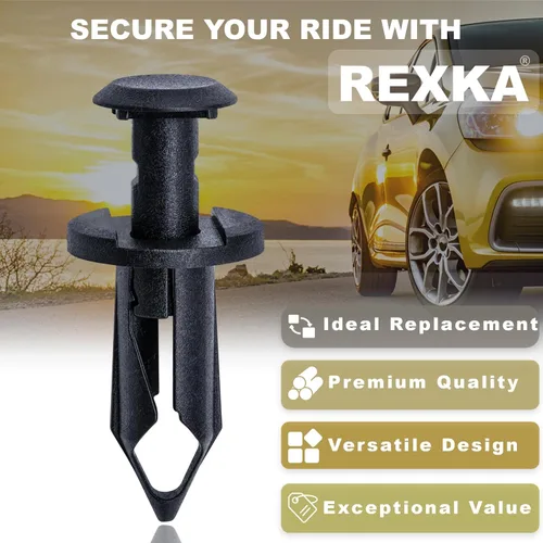 Miniatura 5 de Rexka 30 piezas de guardabarros protector contra salpicaduras clip compatible con GM 21075686 11561878 Saturn Buick Chevrolet Cadillac GMC Hummer