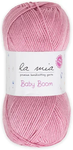 Miniatura 54 de 1 madeja La Mia Baby Boom, hilo acrílico 100% antipilling para tejer y ganchillo para tejer y ganchillo, 3.53 oz (3.5 onzas) / 820.2 ft