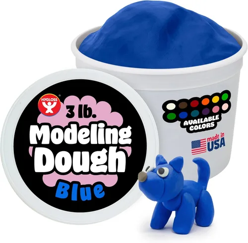 Miniatura 47 de Hygloss Play - Masa de modelado para niños, masa sensorial segura y no tóxica para artes y manualidades, bañera de 3 libras, arcilla de juego
