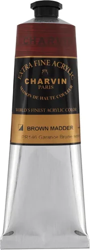 Miniatura 69 de Charvin Pintura acrílica profesional extrafina – verde absenta, tubo de 2.1 fl oz, pigmentos de triple fresado, resistente a la luz, pinturas