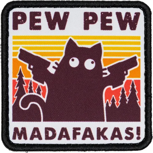 Miniatura 11 de SHEVRONS ¡Atención! Divertido parche táctico para sombreros, chalecos, jeans, mochilas, toda la ropa y equipo, altamente duradero e increíblemente
