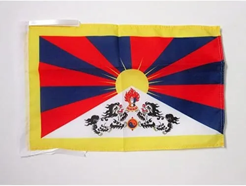Miniatura 1104 de Bandera de México AZ FLAG, 45.7 x 30.5 cm, con cordones - Pequeñas banderas mexicanas de 30 x 45 cm - Bandera de 45.7 x 30.5 cm