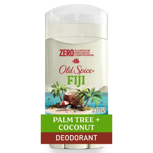 Old Spice Desodorante sin aluminio para hombres, frescura duradera 24/7 y aroma de larga duración, protección contra el sudor y el olor 24/7, aroma