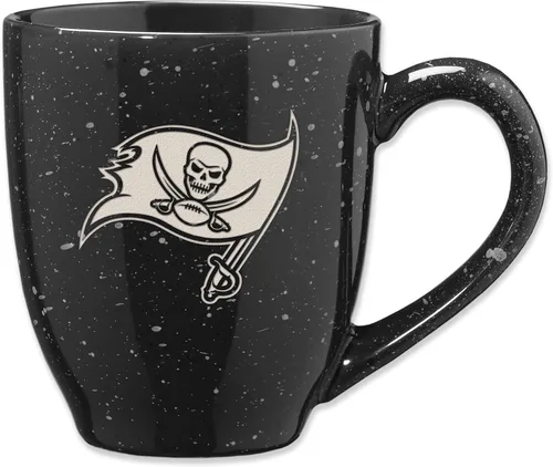 Miniatura 14 de Rico Industries - Taza de café de cerámica con grabado láser de color del equipo de fútbol de la NFL, 16 oz