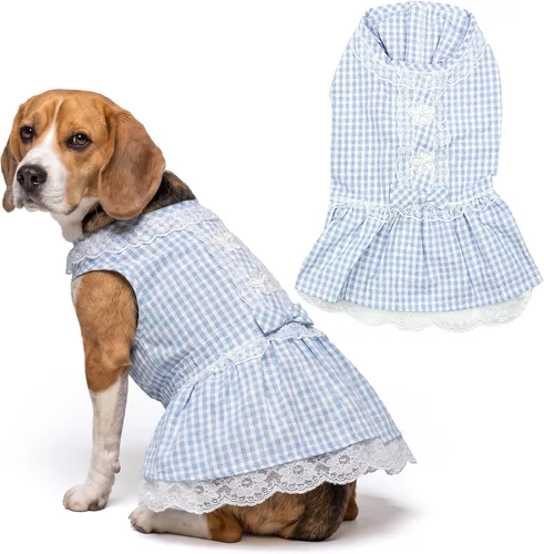 Miniatura 133 de Parisian Pet Chambray - Vestido para perro - Ligero sin mangas para perro, niña, talla XS Chambray en general
