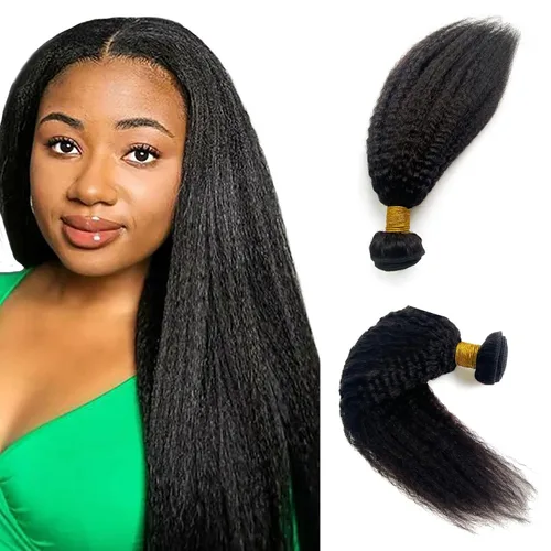 Miniatura 26 de Extensiones de cabello con clip sin costuras de cabello humano real, extensiones de cabello natural negro real con clip 7 piezas 100 g 36 cm