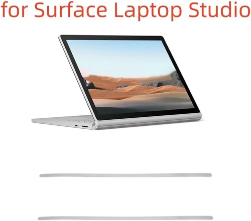 Miniatura 5 de Tiras de goma de repuesto para Microsoft Surface Laptop Studio 14.4 pulgadas, tiras de goma antideslizantes color gris
