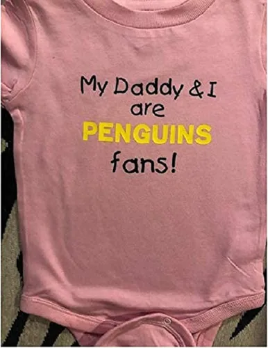Miniatura 2 de Penguins Onesi fans bebé body bebé bebé de una pieza ducha regalo ropa ropa