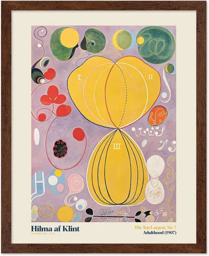 Miniatura 14 de Poster Master Póster de ilustración vintage, impresión retro moderna, los diez más grandes n.º 1, infancia, flor, abstracto, regalo para artista