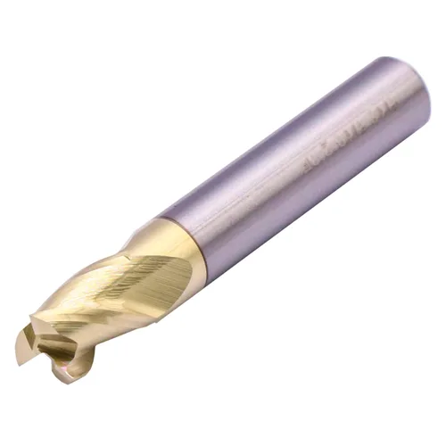Miniatura 2 de BestParts Fresa de carburo sólido de alto rendimiento para aluminio, revestimiento ZRN, hélice de 37 grados, 3 flautas, diámetro de corte de 5/16
