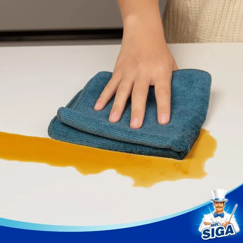 Miniatura 3 de MR.SIGA Paño de limpieza de microfibra, toallas de microfibra multiusos, trapos de limpieza sin rayas, paquete de 12, verde azulado claro