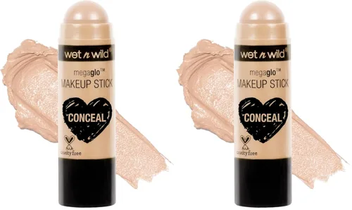 Miniatura 18 de wet n wild MegaGlo Barra de Maquillaje, Color Modulable, Uso Versátil, Libre de Crueldad Animal y Vegano - Peach Bums Melocotón Bums