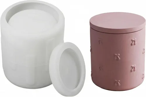 Miniatura 16 de Molde de silicona para tarro de vela de huevo de conejo de Pascua, molde de resina de huevo de conejo 3D para velas, taza de almacenamiento
