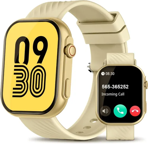 Miniatura 9 de PJYUBVOR Reloj Inteligente para Hombres y Mujeres (Contestar/Hacer Llamadas), Rastreador de Fitness de 2.0" con Más de 100 Modos Deportivos, Monitor