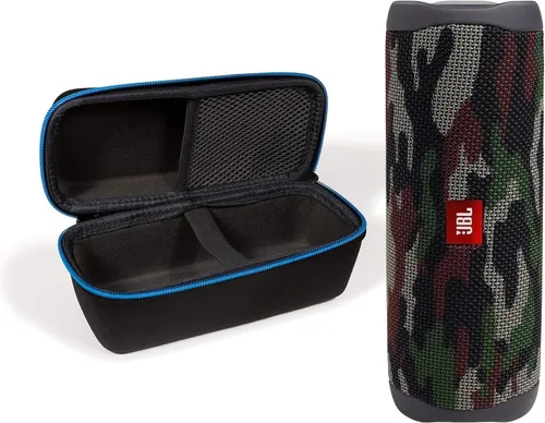 Miniatura 9 de JBL Flip 5 (camuflaje negro) + paquete con divvi! Funda protectora rígida Camo Negro