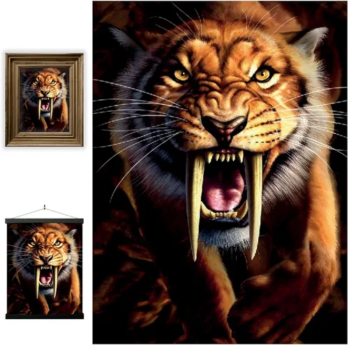 Miniatura 69 de Impresiones de arte de pared lenticular 3D LiveLife - El amor de un padre de Deluxebase. Póster 3D de león sin marco. Decoración de pared perfecta.